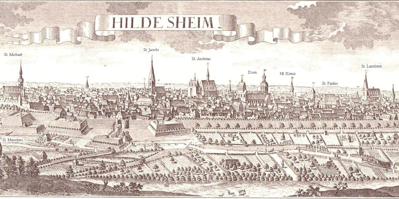 Stadtpanorama von 1729 (Quelle: Wikipedia)